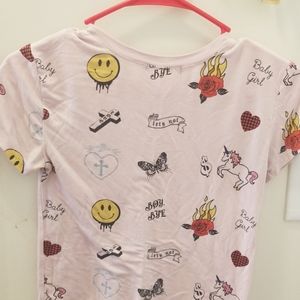 Light pink crop top